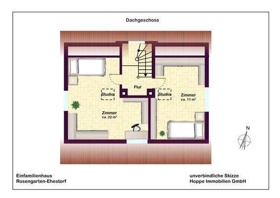 Grundriss Dachgeschoss
