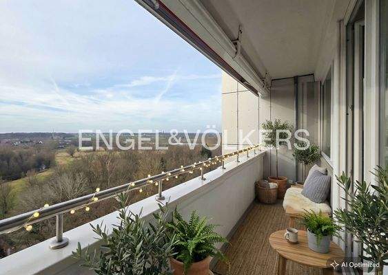 EV - KI - optimiert -Balkon mit Ausblick