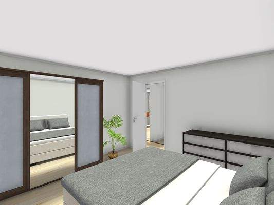 Schlafzimmer - 3D Foto