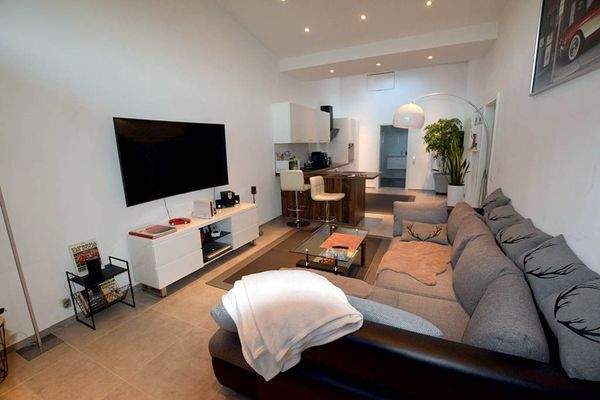 Wohnbereich mit Küche