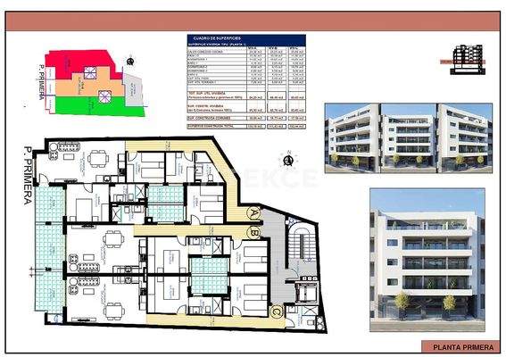 Apartments with Rooftop Pool in Torrevieja City Center