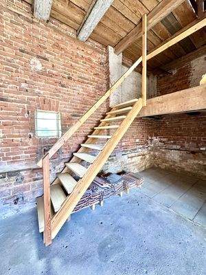 Scheune Treppe