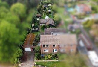 Luftaufnahme von der Straße