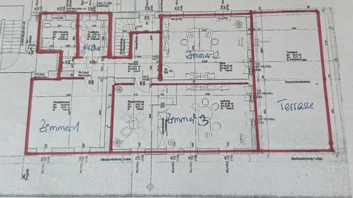 Plan Wohnung  Hauptstr. 17