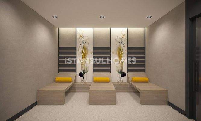 Sea View Properties in a Complex in Beylikduzu