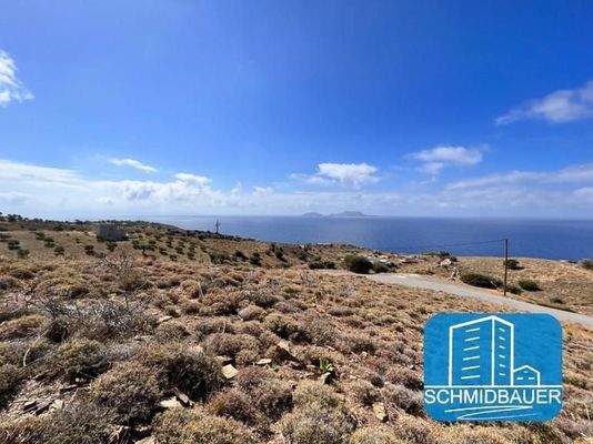 Kreta, Agios Pavlos: Grundstück mit herrlichem Blick auf das Libysche Meer zu verkaufen