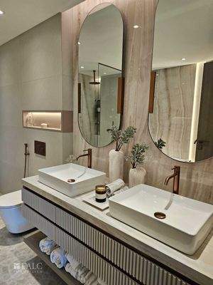 Bad mit 2 Waschbecken