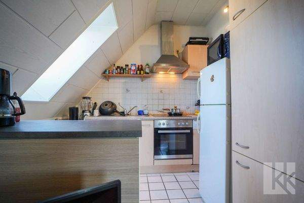 ...offene Küche im...