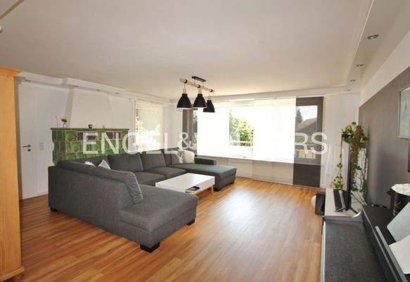 Wohnbereich mit Kamin