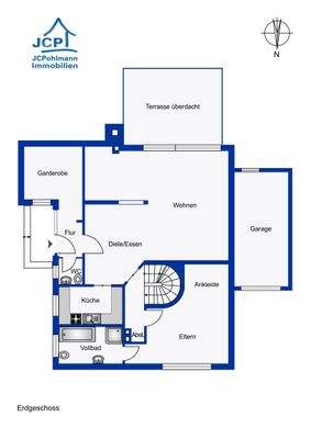 Erdgeschoss Grundriss