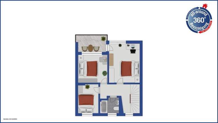 Grundriss Obergeschoss