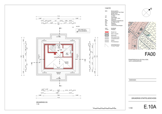 Grundriss Obergeschoss