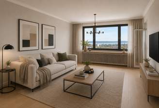 Wohnzimmer Visualisierung (KI)