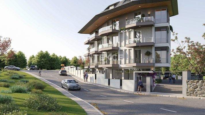 Properties with Sea and City Views in the Center of Alanya