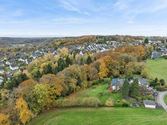 Anwesen mit Garten und Wald