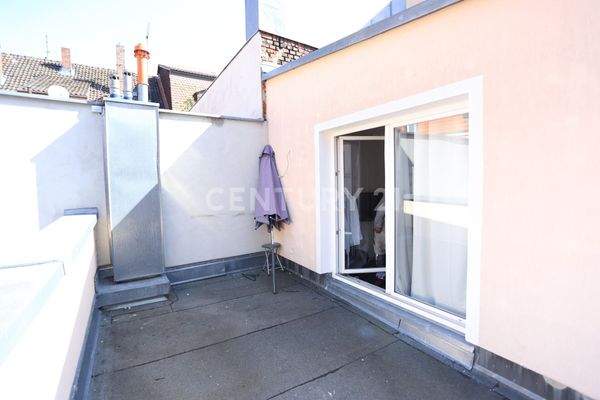 Terrasse Dachwohnung