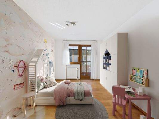 Kinderzimmer Visualisierung 
