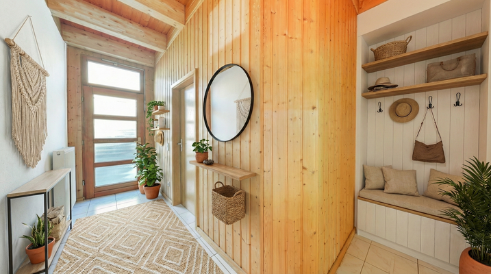 Eingansbereich EG (Virtuell verändert und möbliert)