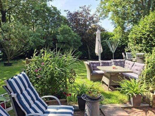 Gartenansicht vorderer Bereich