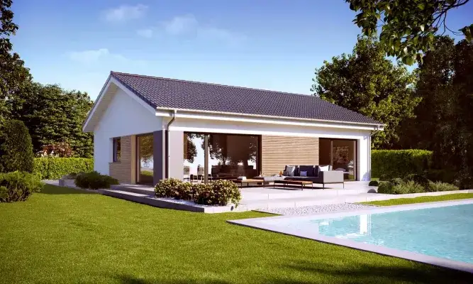 DAN-WOOD Bungalow Perfect-86 Terrasse