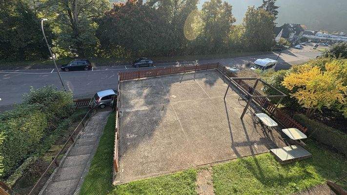 Terrasse vor dem Haus