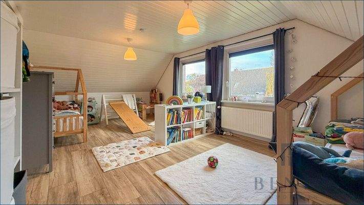 Kinderzimmer Dachgeschoss