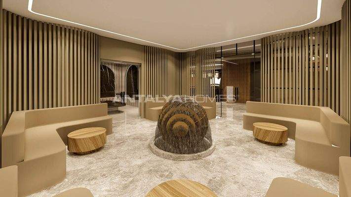 Real Estate in a Project with Pools in Altıntaş Antalya