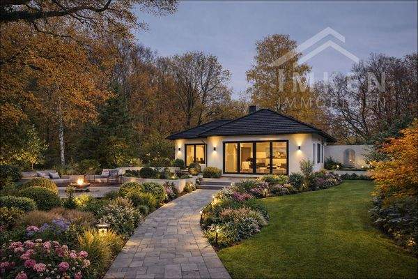 Ansicht Garten - KI generiert