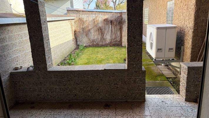 überdachte Terrasse