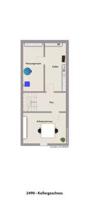 Grundris KG visualisiert 2490