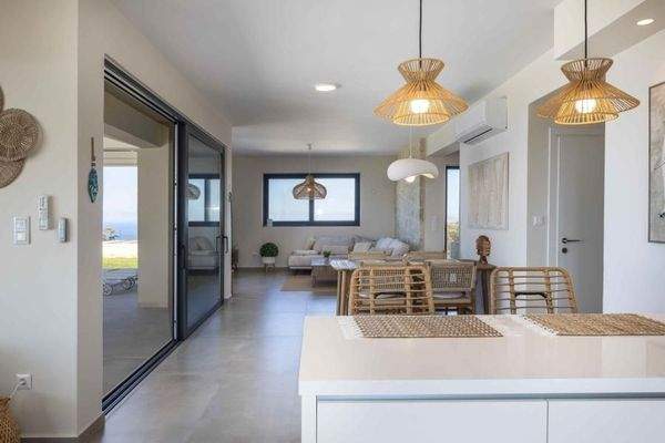 Kreta, Gallos: Luxuriöse Neubauvilla mit Meerblick zu verkaufen