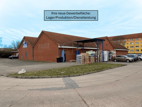 Osterburg (Altmark) Halle, Osterburg (Altmark) Hallenfläche