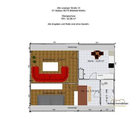 Grundriss Haus li OG