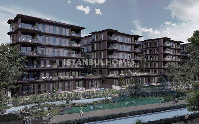 New-Build Flats Next to Golf Club in Istanbul Eyupsultan