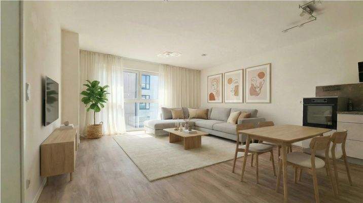 Wohnraum visualisiert