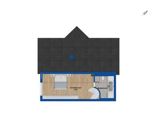 Grundriss - Dachgeschoss