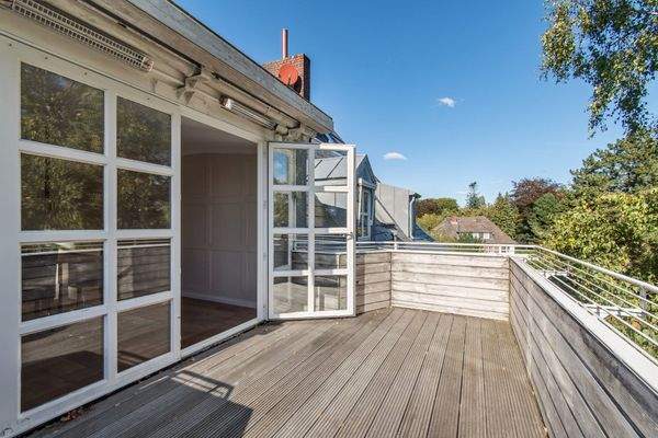 Balkon in Südostausrichtung