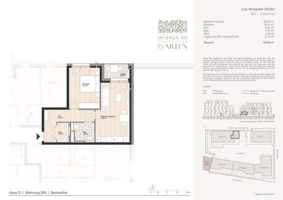 Haus D  _  Wohnung 203  _  Barrierefrei