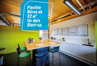 Flexible Büroflächen ab 22 m² für dein Start-up
