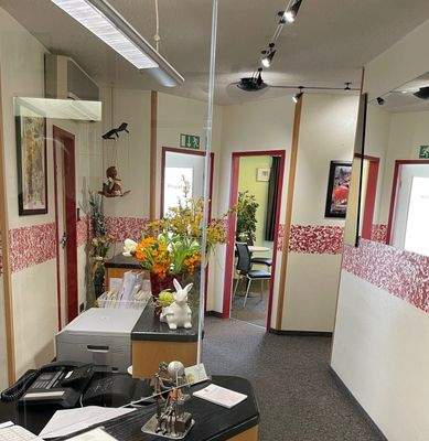 Empfang andere Sicht