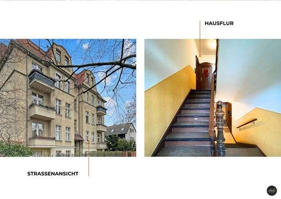 Straßenansicht & Hausflur