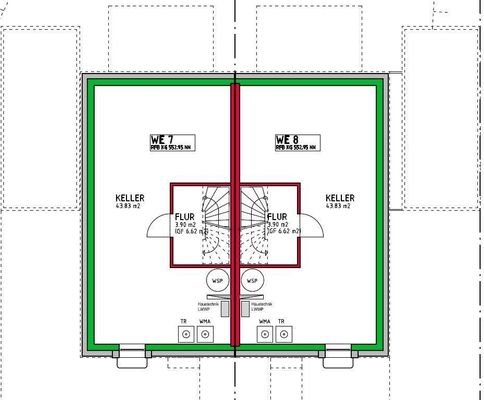 Grundriss Untergeschoss