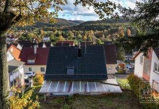 Luftbild -- Terrasse und Ausblick
