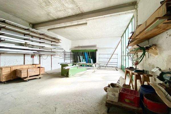 Sägeraum Raum IV + Garage Raum V