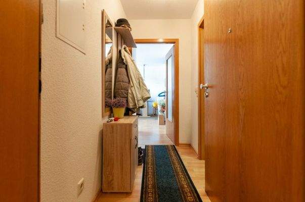 Wohnungstür Blickrichtung Diele