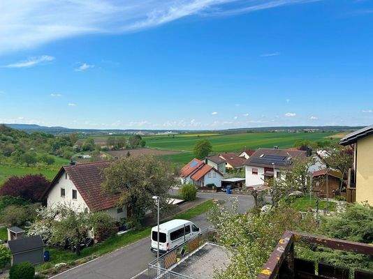 Fernblick vom Balkon