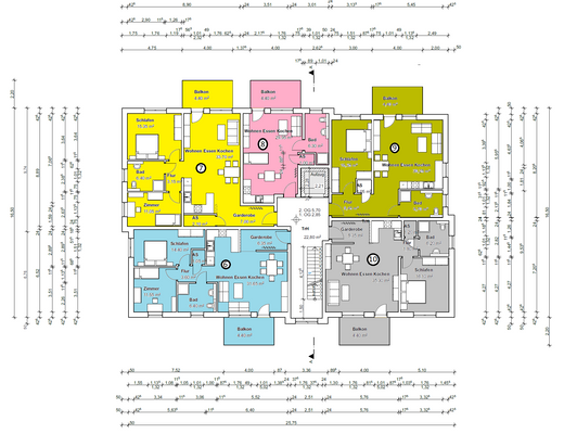 Grundriss 1. Obergeschoss