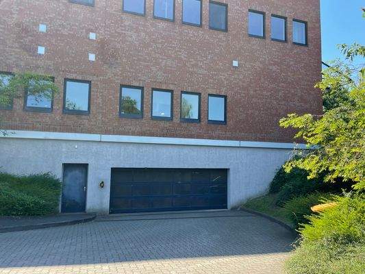 Zufahrt zur Tiefgarage 