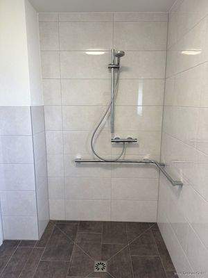 Die barrierefreie Dusche