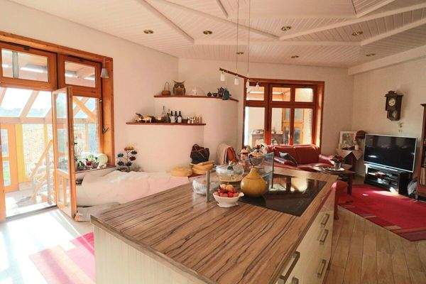 Küche mit Zugang Wintergarten